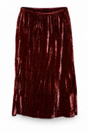 Bren velvet midi rok - S-M