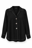 Ilva zwarte blouse - S