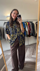 Aelin geprinte blouse - XL