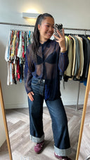 Jill metallic top - M