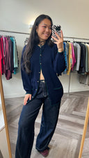 Ilona 100% lamswol vest - S