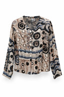 Amaya geprinte blouse - M