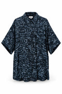 Bronte geprinte blouse - XXL