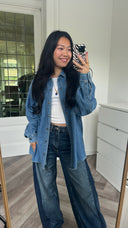 Denim Blouse storysale