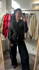 Cora mesh blouse - S