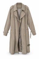 Fleur cupro trenchcoat - XXL
