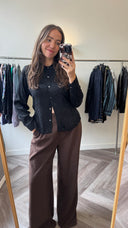 Sera jacquard blouse - M