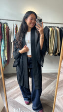 Ella 100% zijden kimono - M
