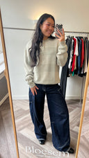 Cleo mohair-blend trui - M