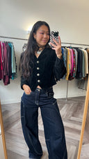 Celia velvet jasje - S