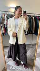 Joy crème blazer - S