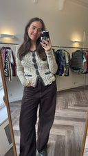Twinset 100% wol vestje - M