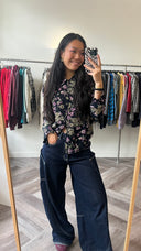 Romy geprinte blouse - S