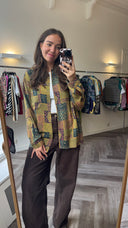 Hanna geprinte blouse - XL