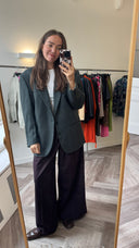 Elena 100% wol blazer - XXL