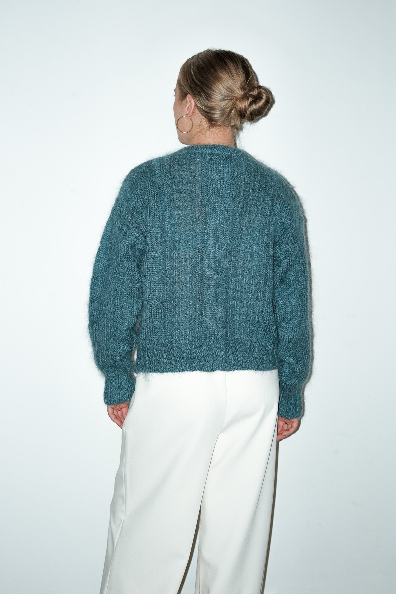 Yin mohair-blend vest - M