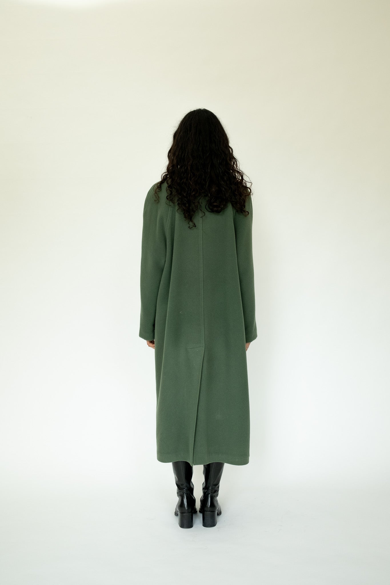 Naima wol+cashmere coat - M