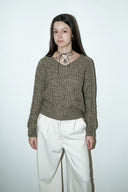 Nova cropped trui - S