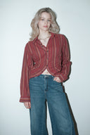 Luse reworked blouse - M