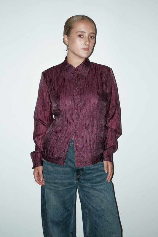 Toulouse crinkle blouse - M