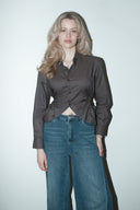 Kendra reworked blouse - S