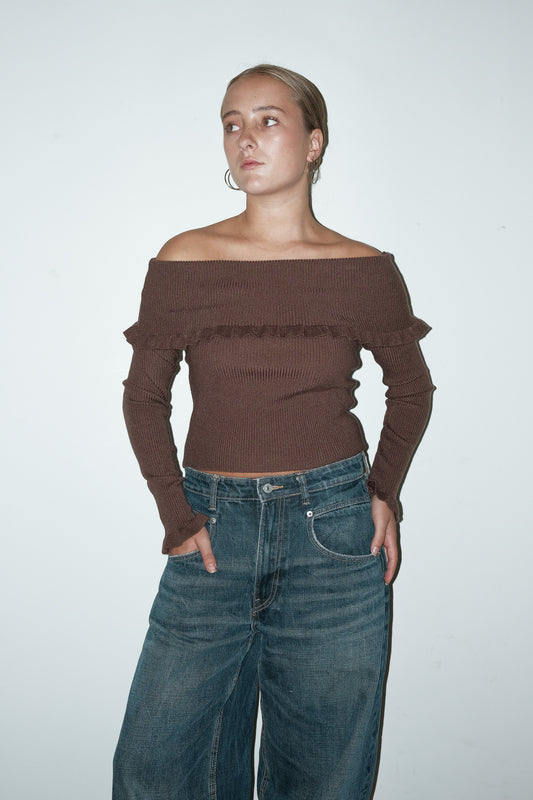 Hannah off shoulder top - S