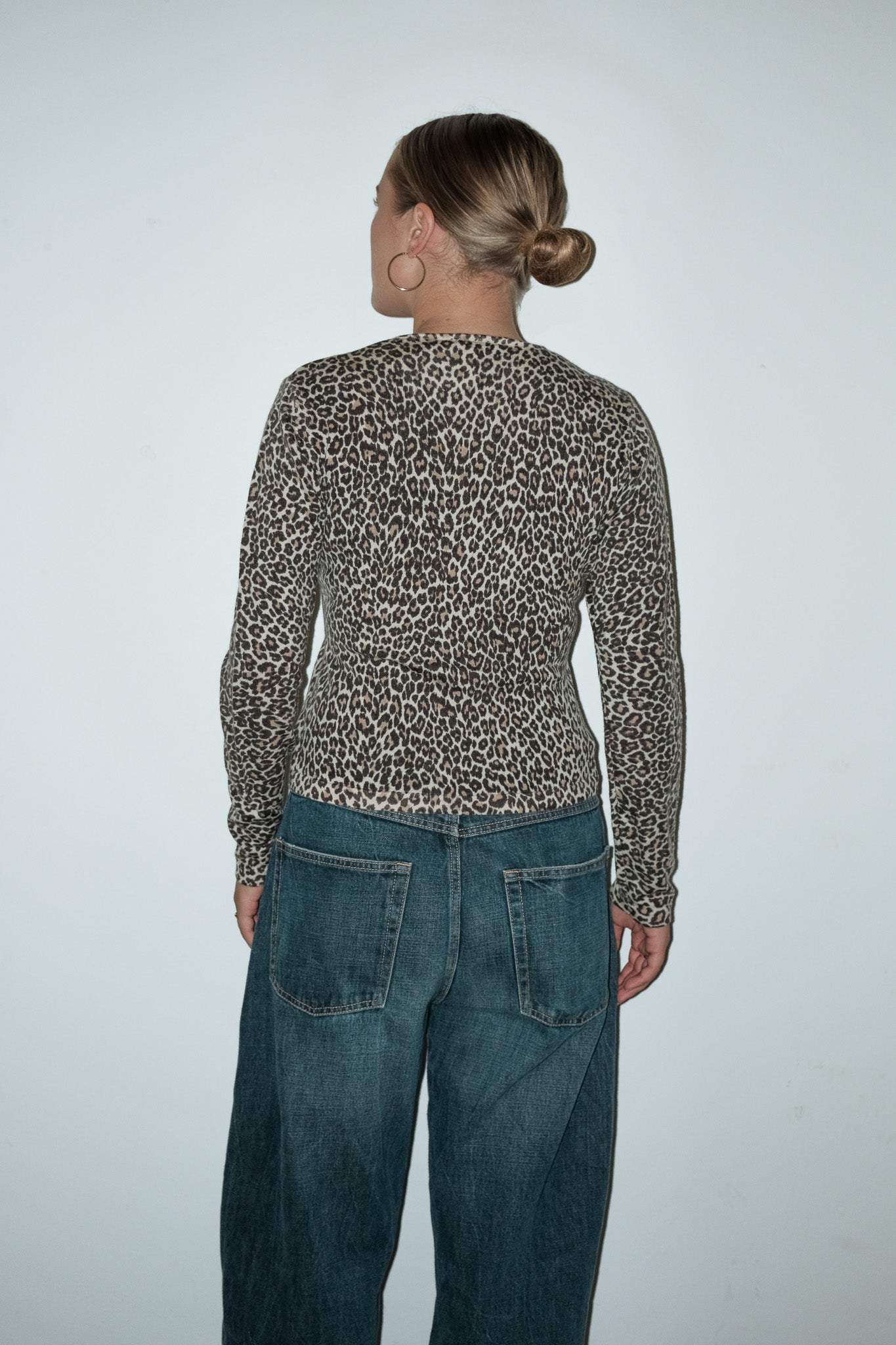 Noa zip-up 100% wol vestje - S