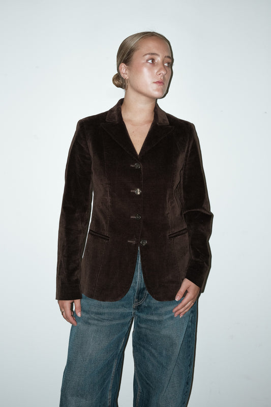 Fre velvet blazer - S