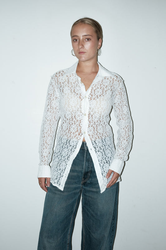Gigi kanten blouse - M