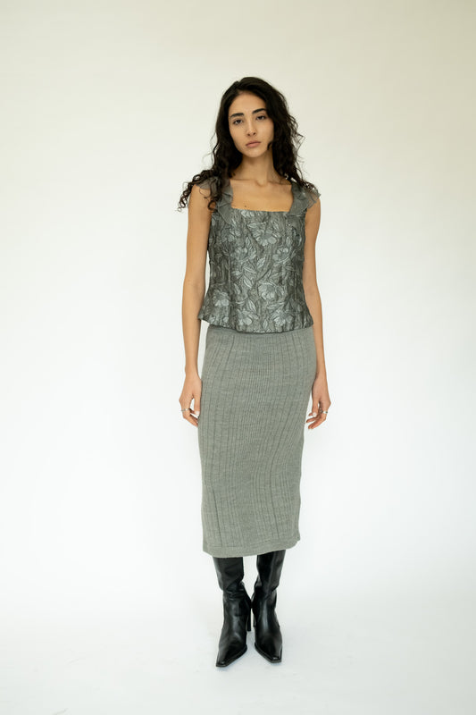 Benthe knitted rok - M