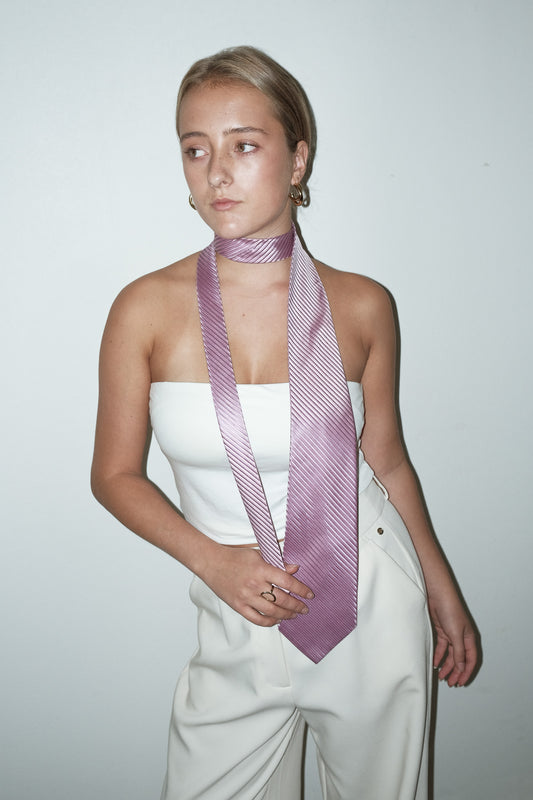 Perle 100% silk stropdas