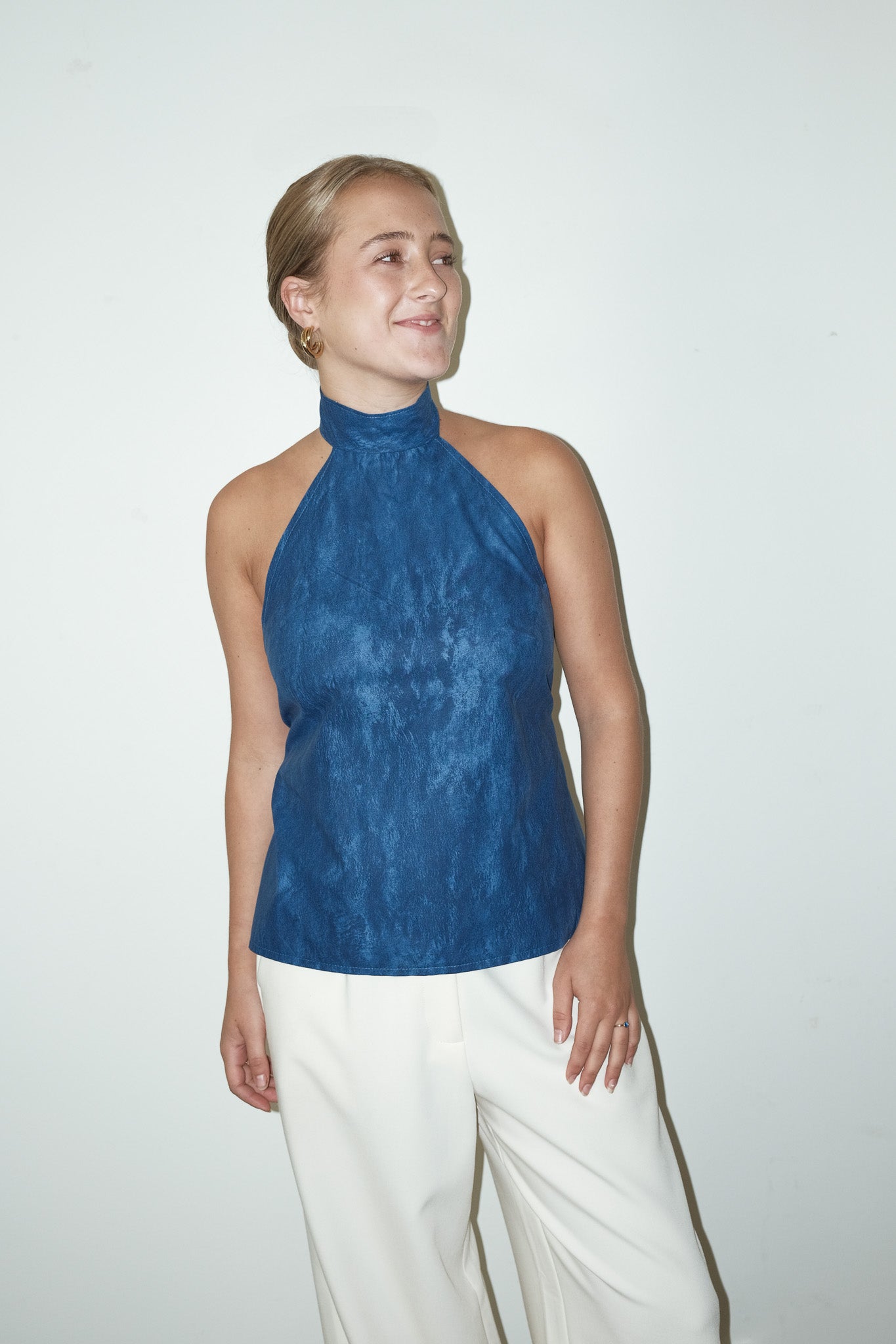 Mirre reworked halter top - one size
