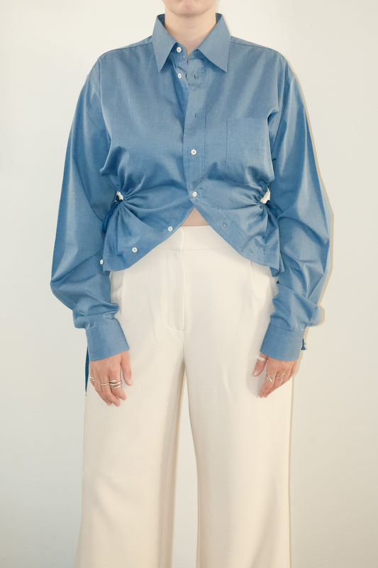 Pelle reworked blouse - L