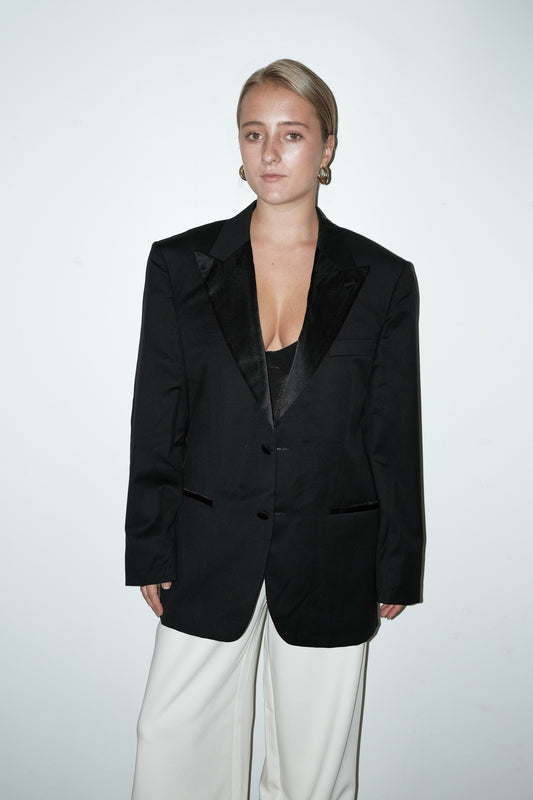 Hugo Boss zwarte blazer - M