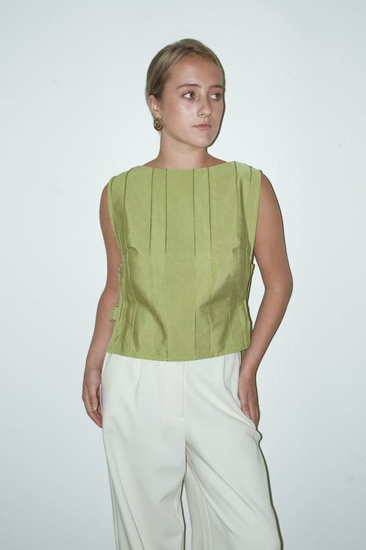 Limé reworked top - one size