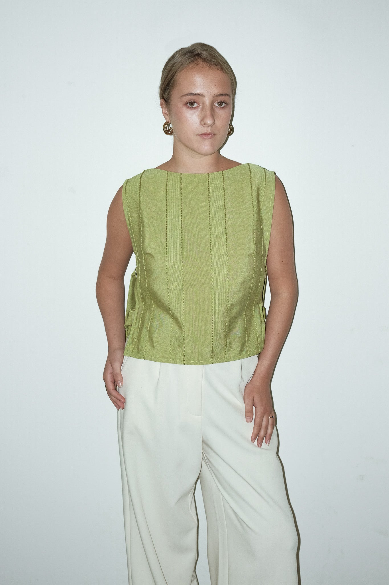 Limé reworked top - one size