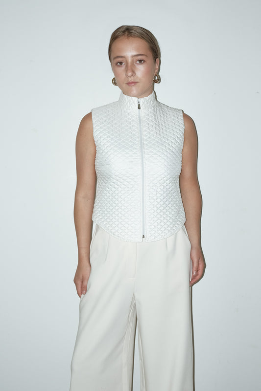 Nika zip-up top - S