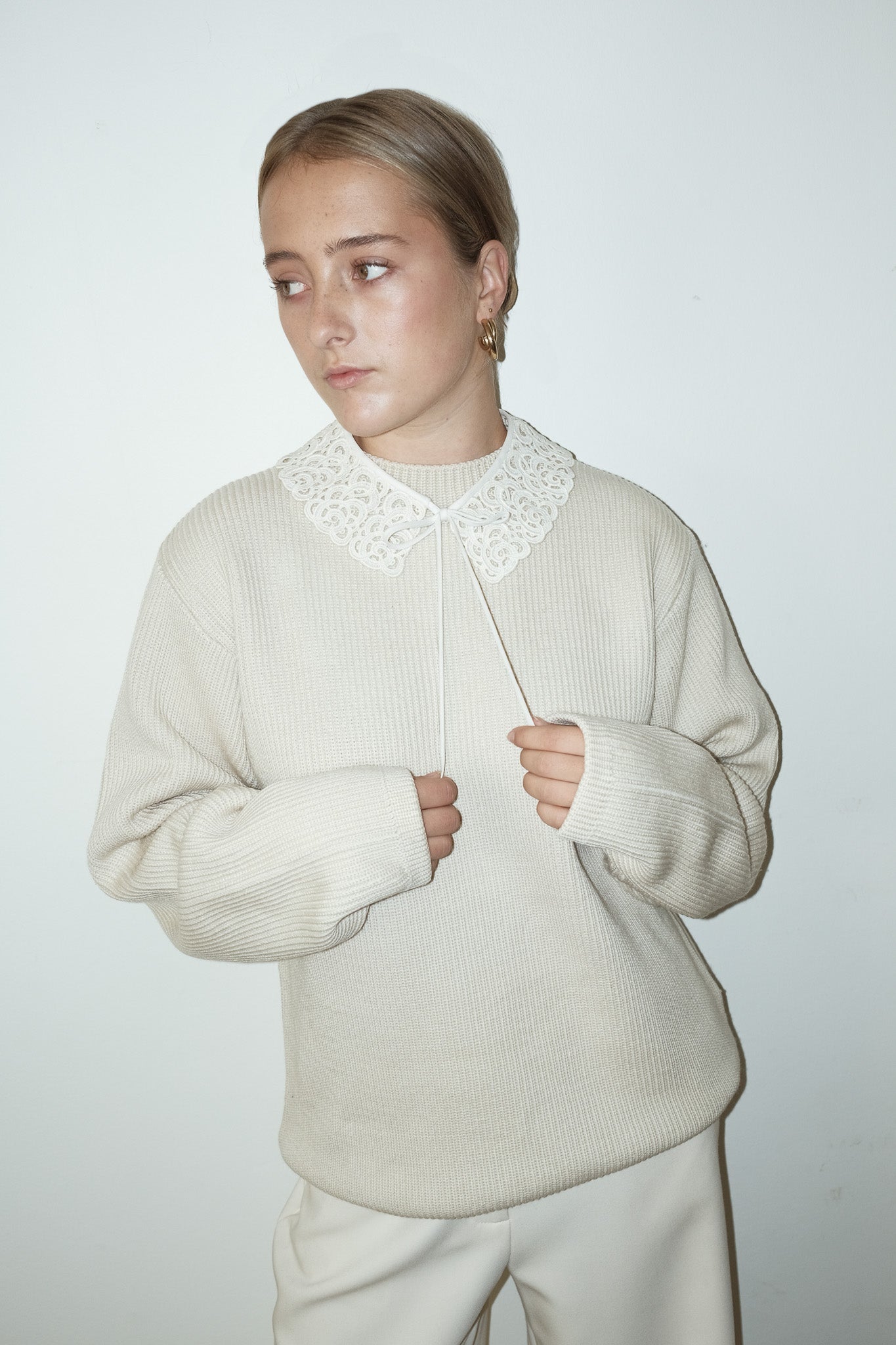 Selma kanten kraagje