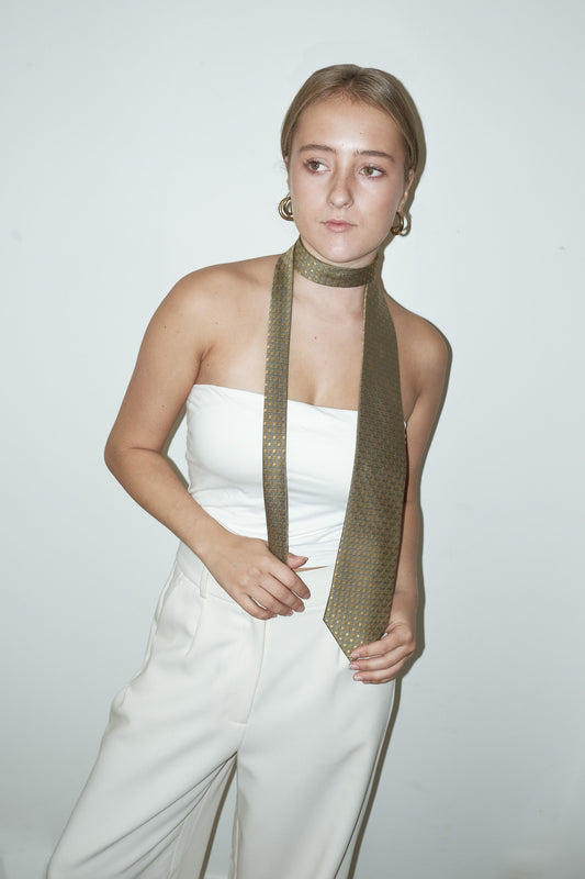 Noëlla 100% silk stropdas