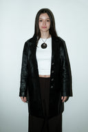 Jackie 100% leer jas - S