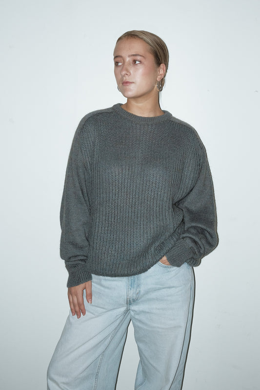 Lotta mohair blend trui - L