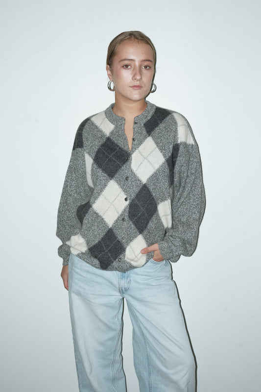 Goia angora-blend vest - L
