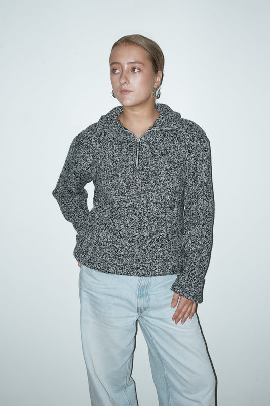 Yones zip-up trui - L