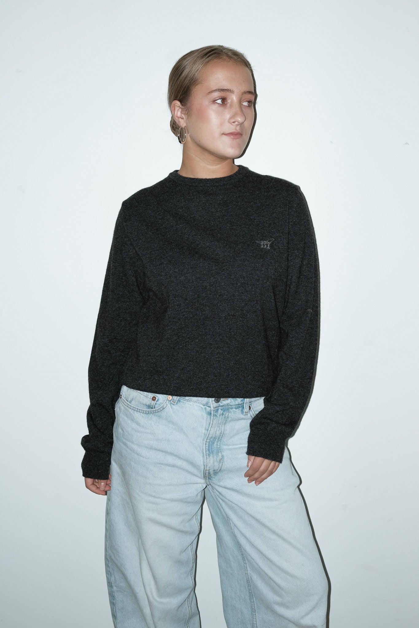 Nina 80% wol trui - S