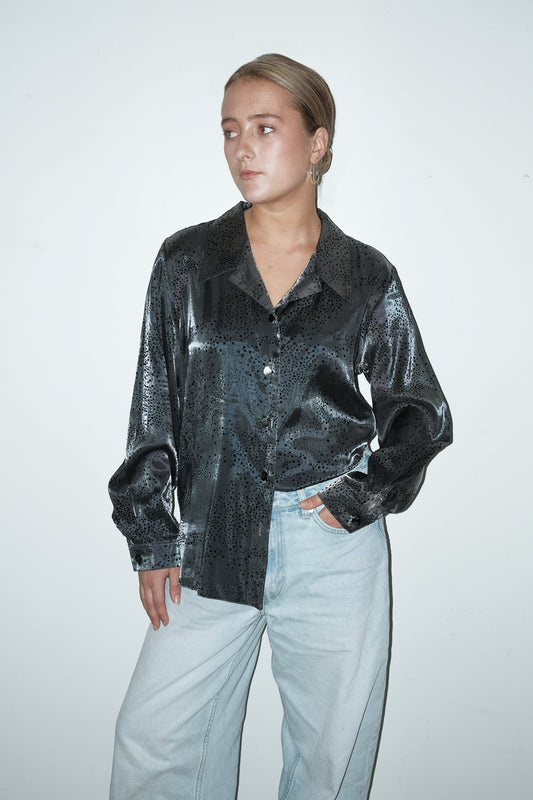 Tirse holografische blouse - M