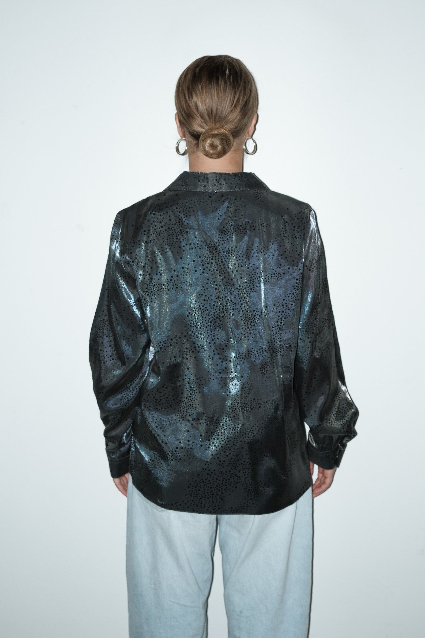 Tirse holografische blouse - M