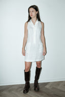 Nina 100% linnen jurk - M