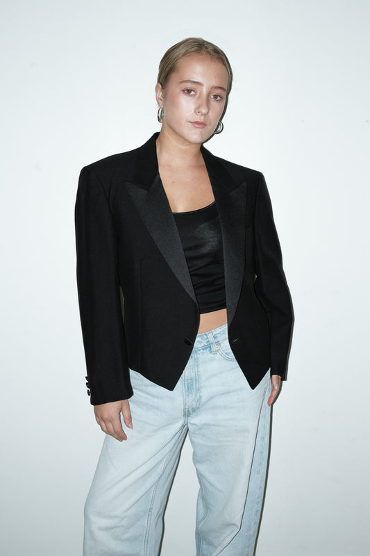 Daph cropped blazer - S