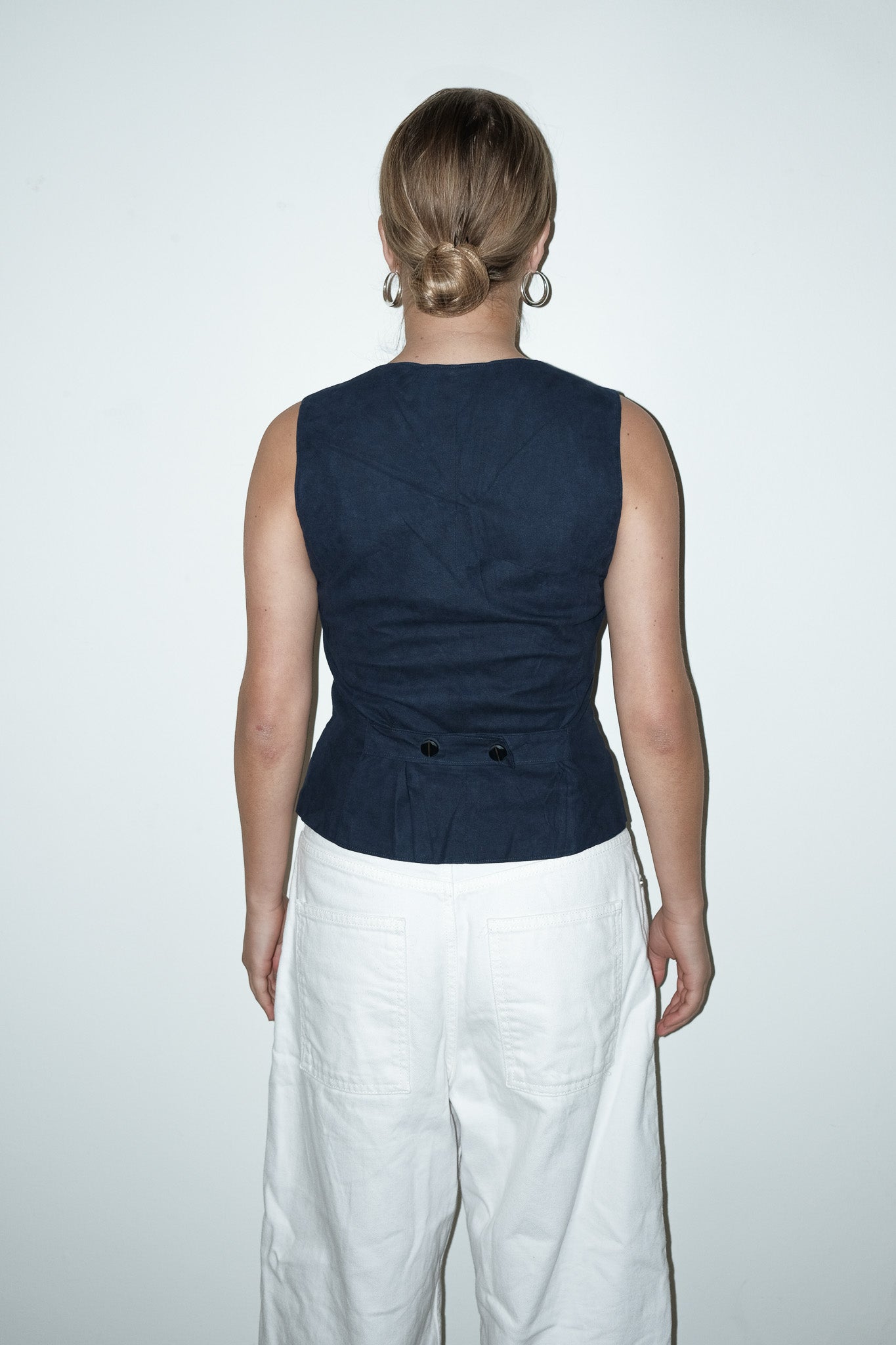 Moira suede gilet - S