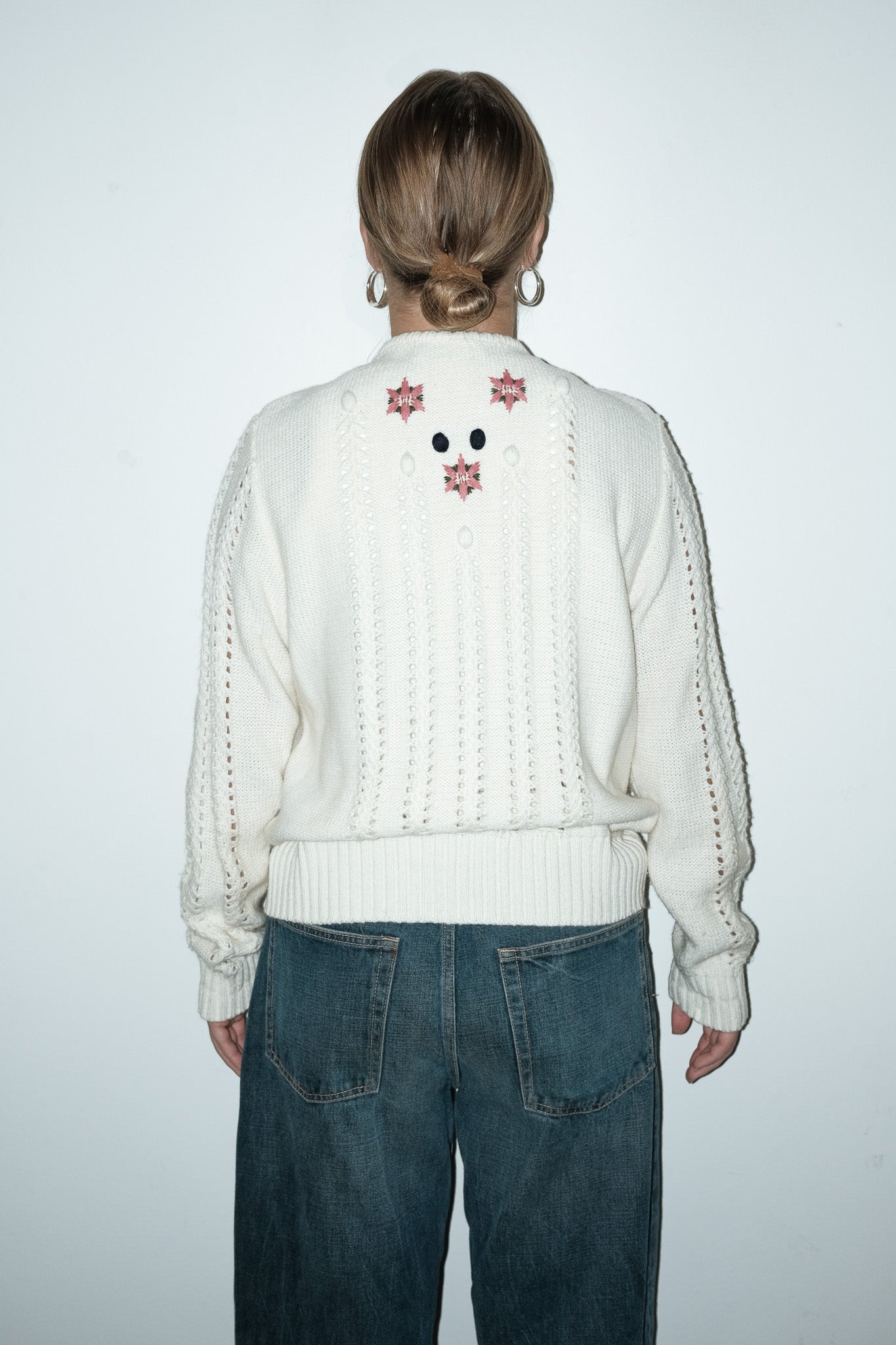 Uma gebreid vest - M